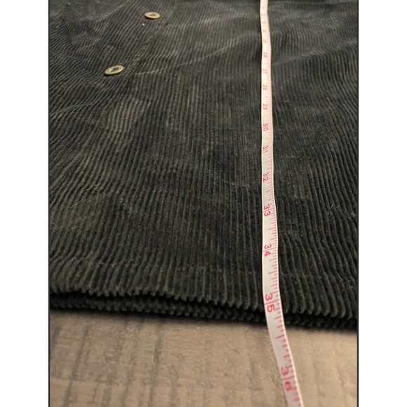 L&S Designs Vintage 90's Corduroy Button Down Long Cargo Skirt - Sz L - Picture 6 of 10